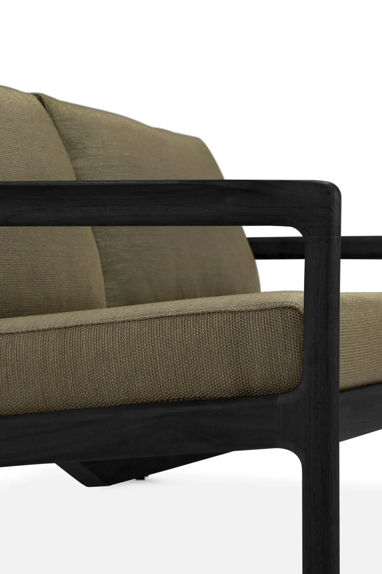 Teak Jack sofa 180 - outdoor - zwart - green