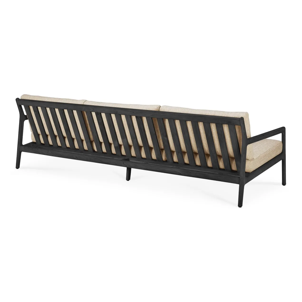 Teak Jack sofa 265 - outdoor - zwart - naturel