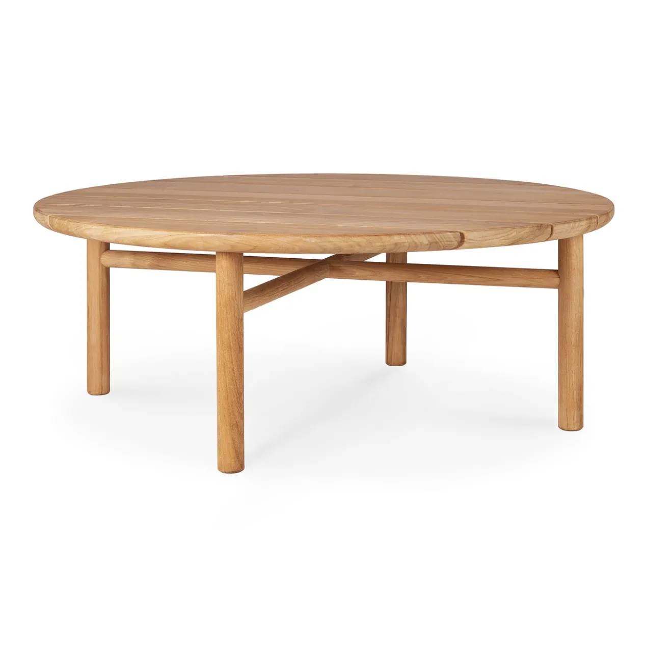 Teak Quatro koffietafel - 95cm