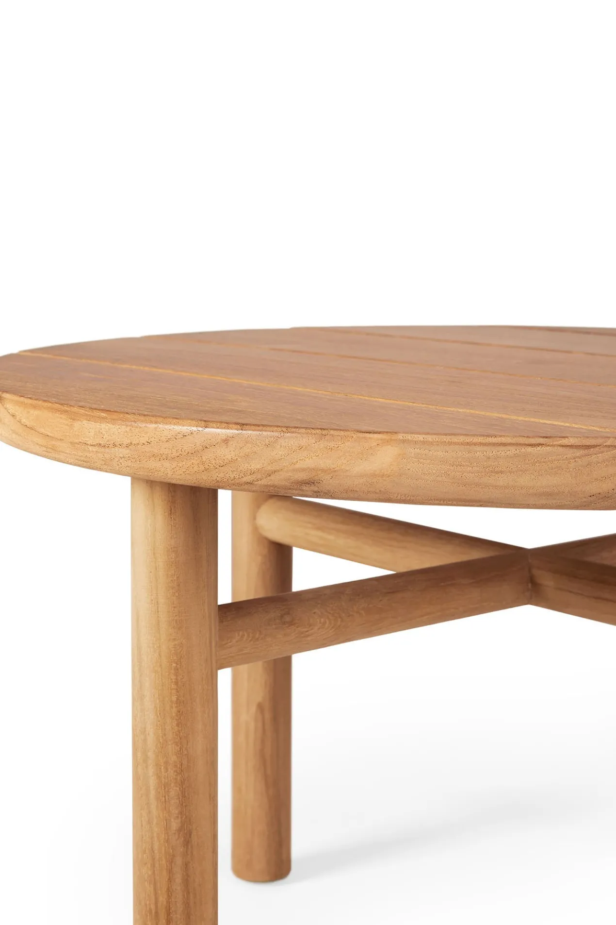 Teak Quatro koffietafel - 95cm