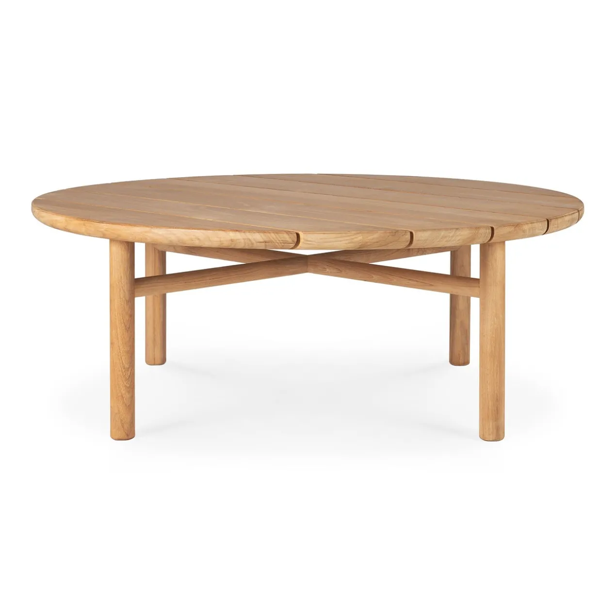 Teak Quatro koffietafel - 95cm