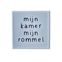 Tegel - Mijn kamer, mijn rommel