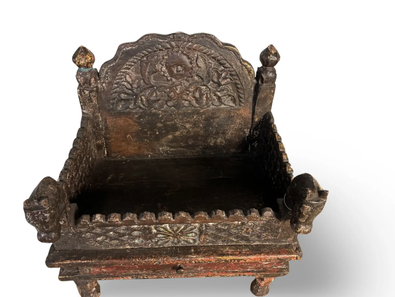 Tempeltafel Singhasan oude uniek