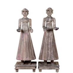 Temple Guardians - Handgesneden Tempelwachters