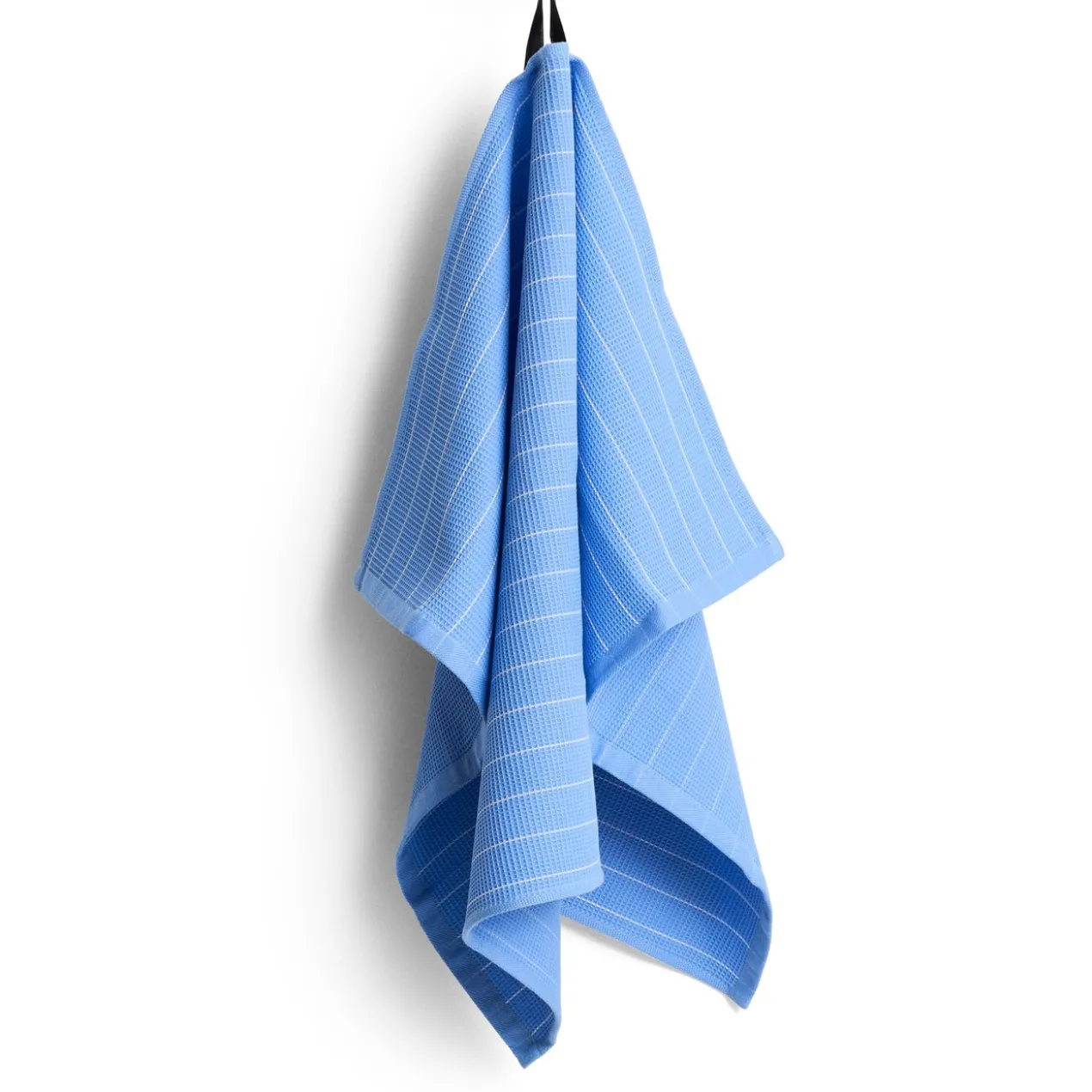 Theedoek Canteen organic blue pinstripe