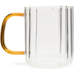 Theeglas Meghan 400 ml transparent/amber