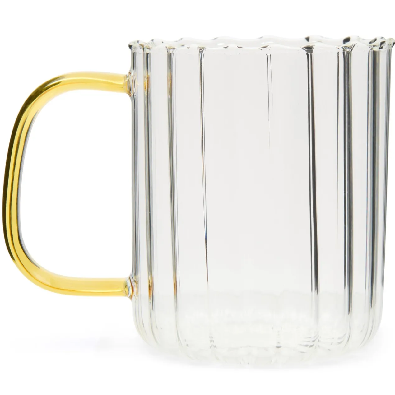 Theeglas Meghan 400 ml transparent/yellow
