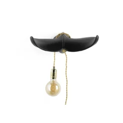 The tail will follow wall lamp black