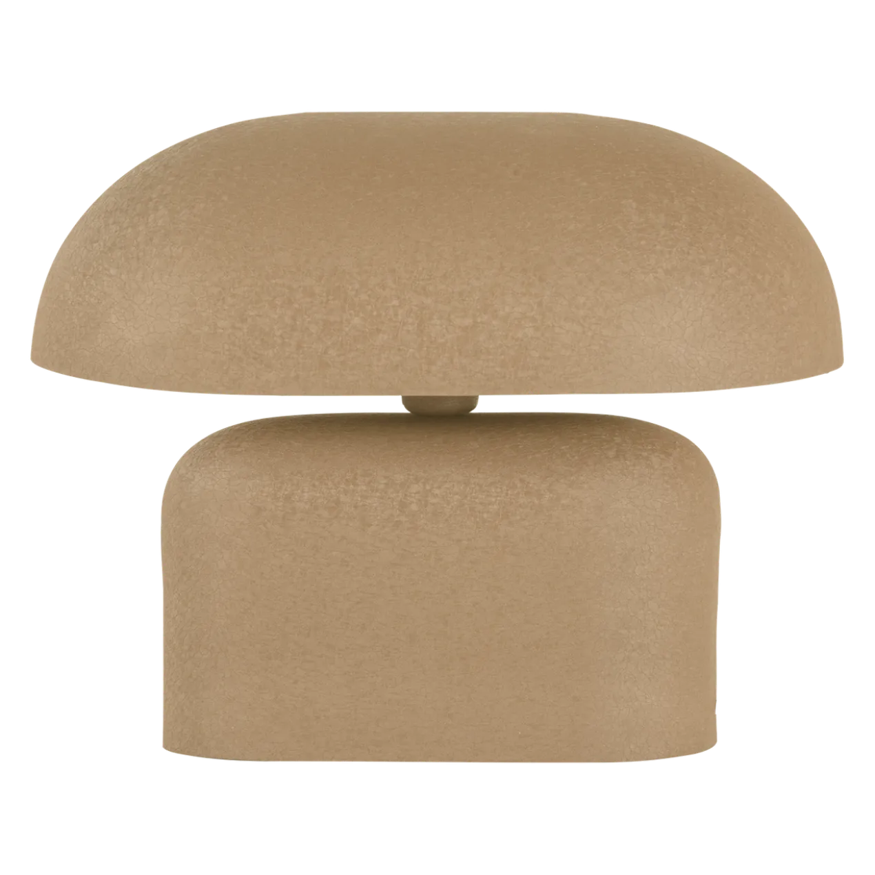 Tilo tafellamp 26x37x37 cm metaal beige