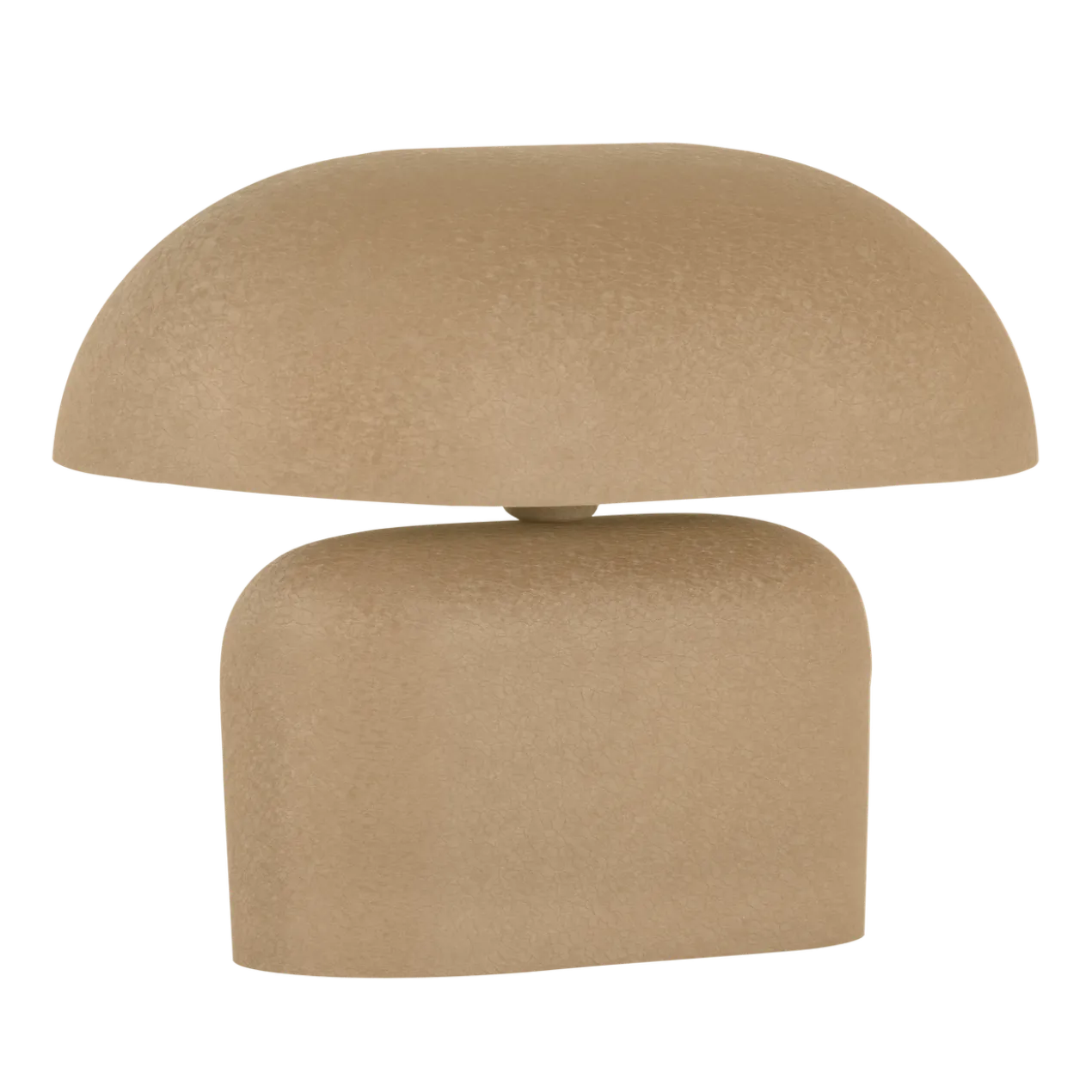 Tilo tafellamp 26x37x37 cm metaal beige