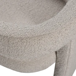 Tiwa fauteuil boucle beige