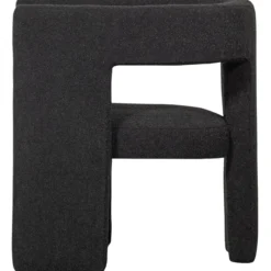 Tiwa fauteuil boucle donkergrijs