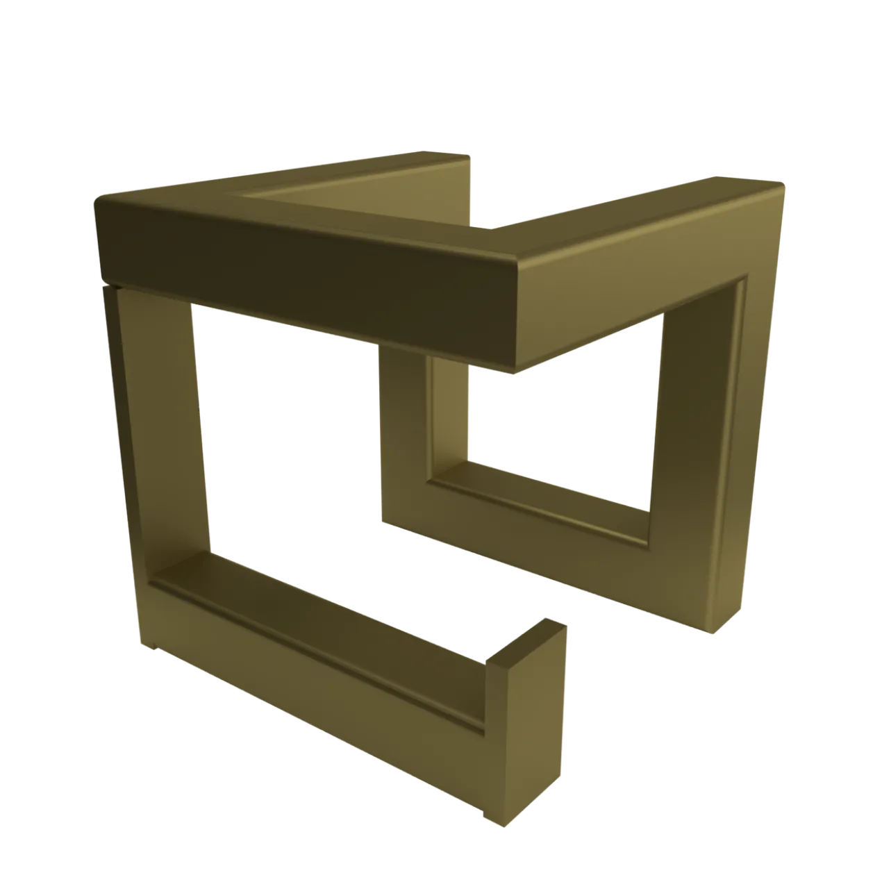 TLF toiletrolhouder Brooklyn Goud 11x11x11 cm