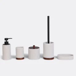 Toiletborstel Ribbel wood