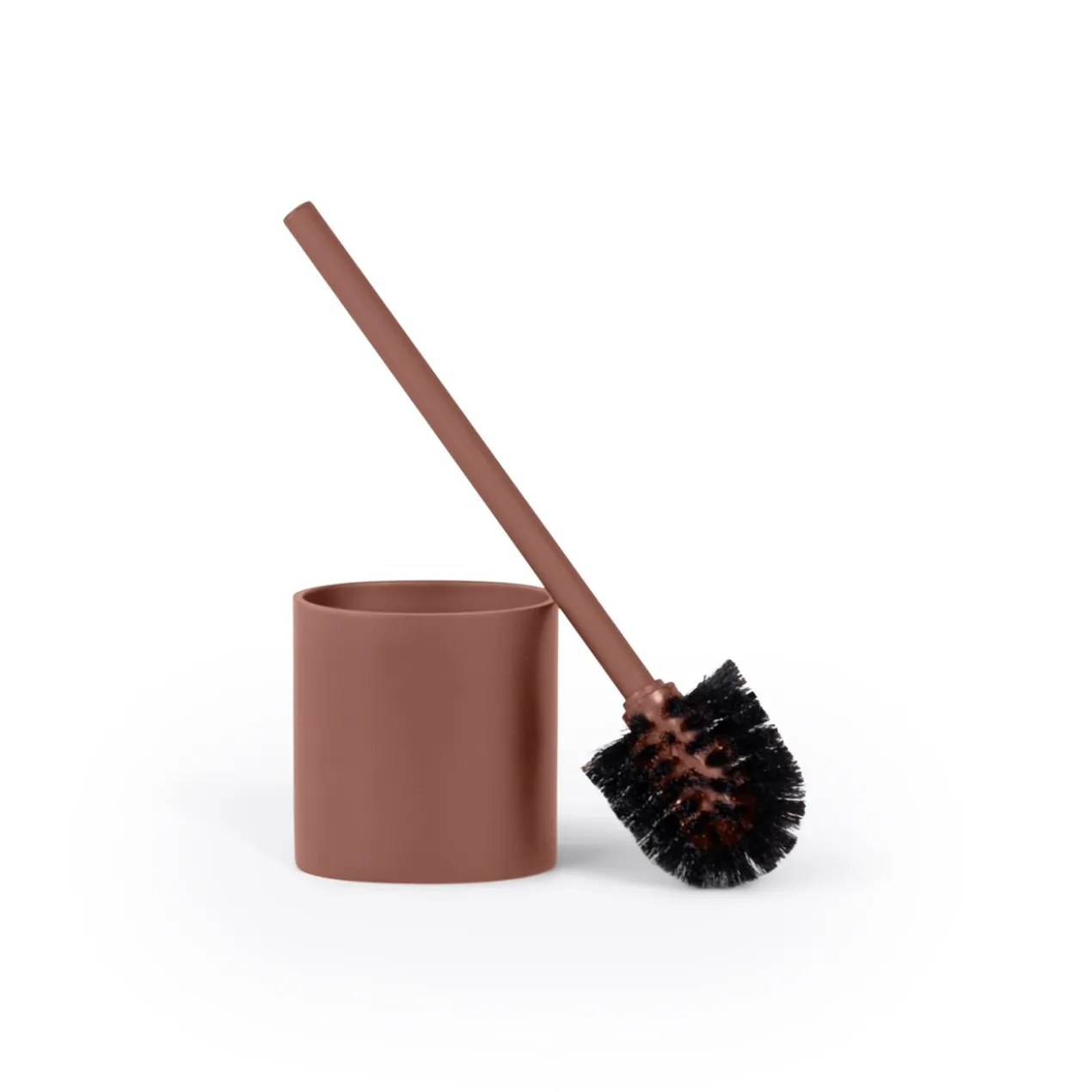 Toiletborstel soft terracotta