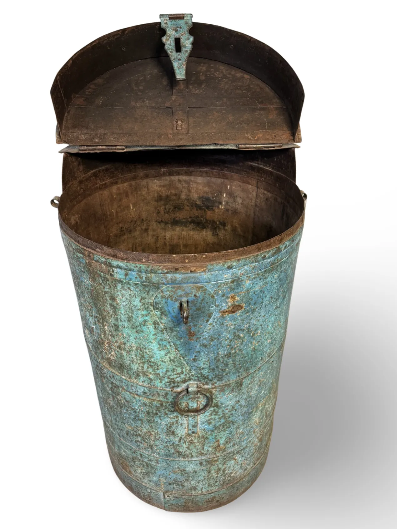 Ton blauw ijzer unieke