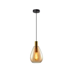 TON HANGLAMP 1-LICHTS GOUD