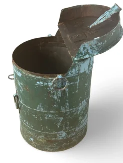 Ton ijzer blauw/groen uniek.