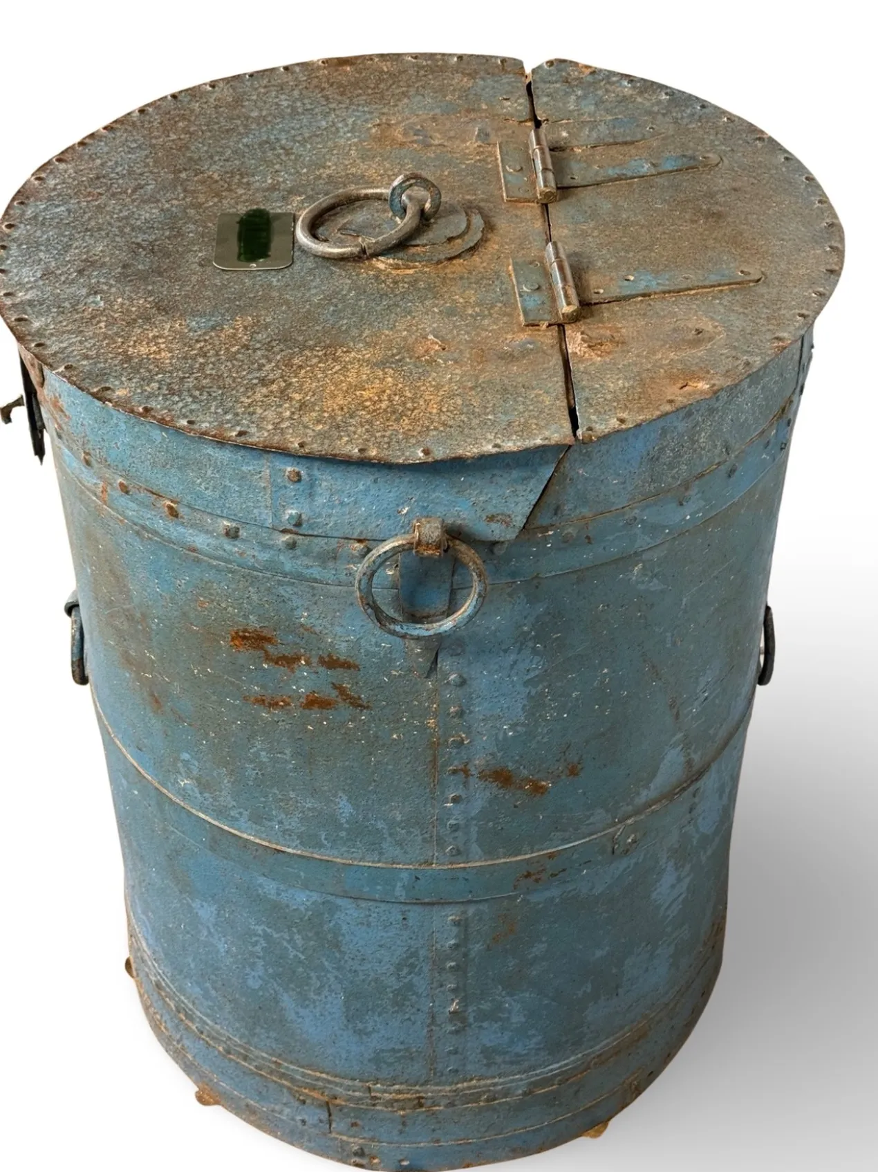 Ton ijzer blauw uniek