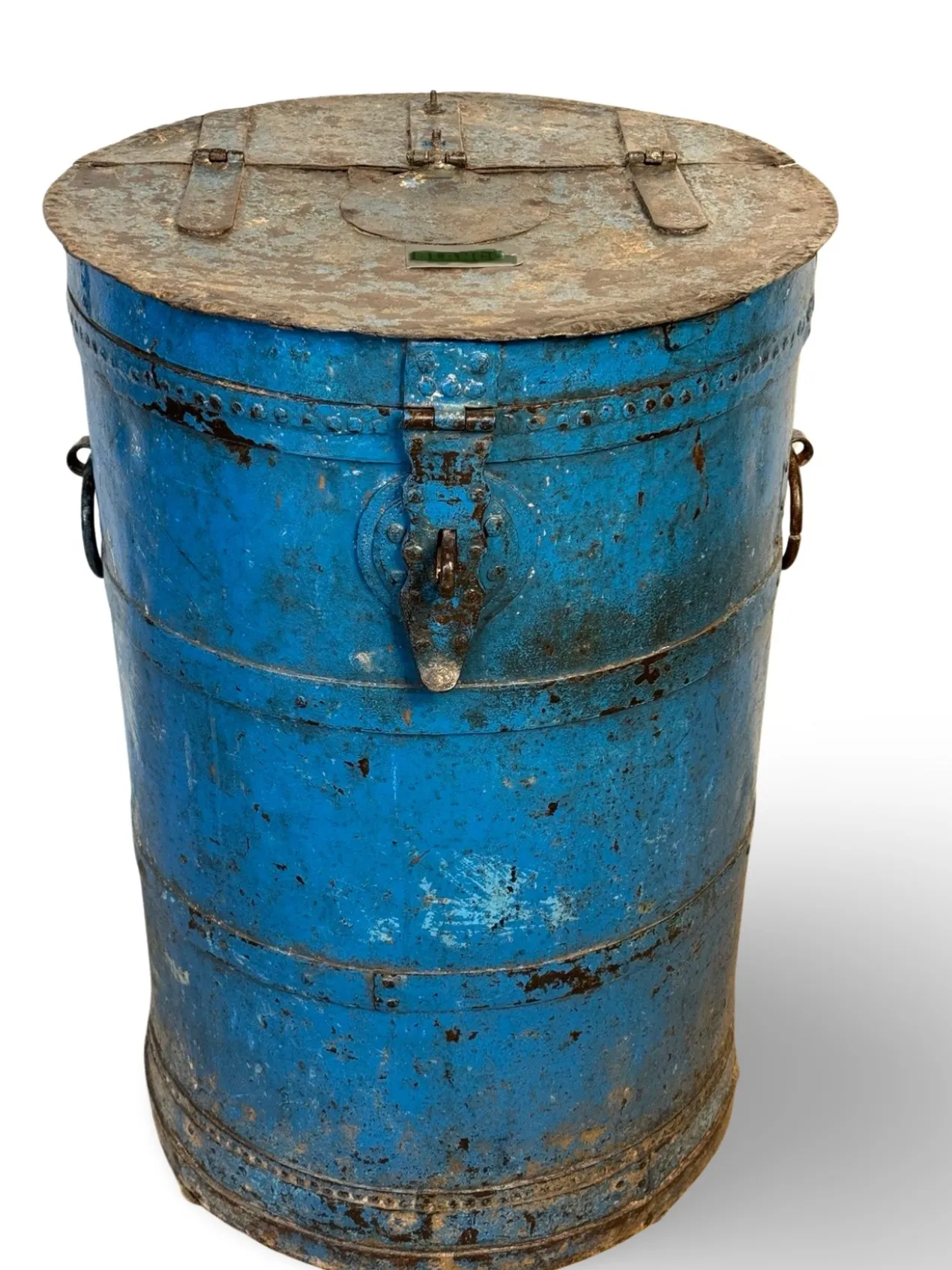 Ton ijzer blauw uniek