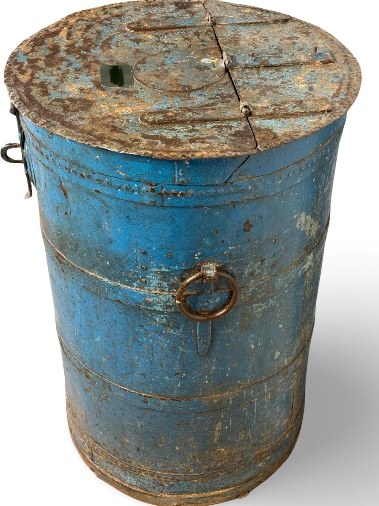 Ton ijzer blauw uniek