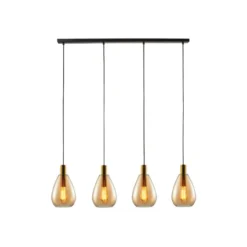 TON 4-LICHTS BALK AMBER