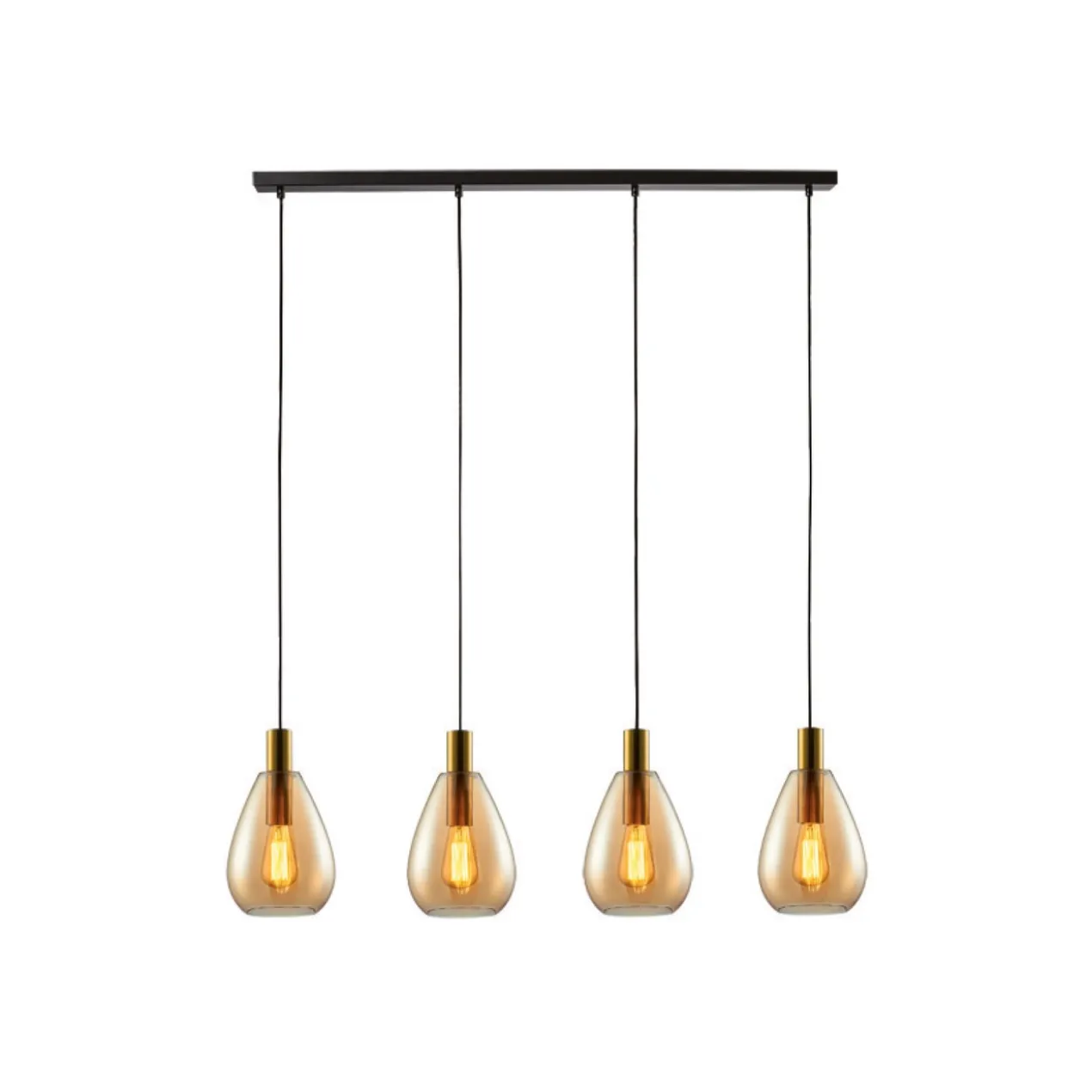 TON 4-LICHTS BALK AMBER