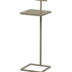 Toste bijzettafel metaal donkerzand