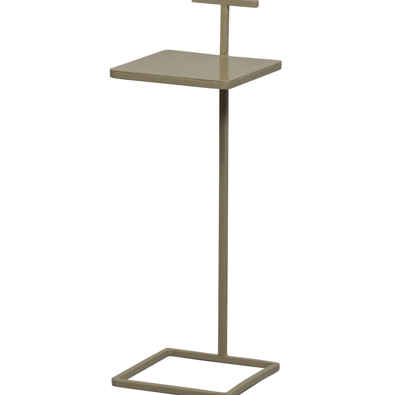 Toste bijzettafel metaal donkerzand