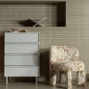 Tours ladekast 4 lades melamine/mdf zand