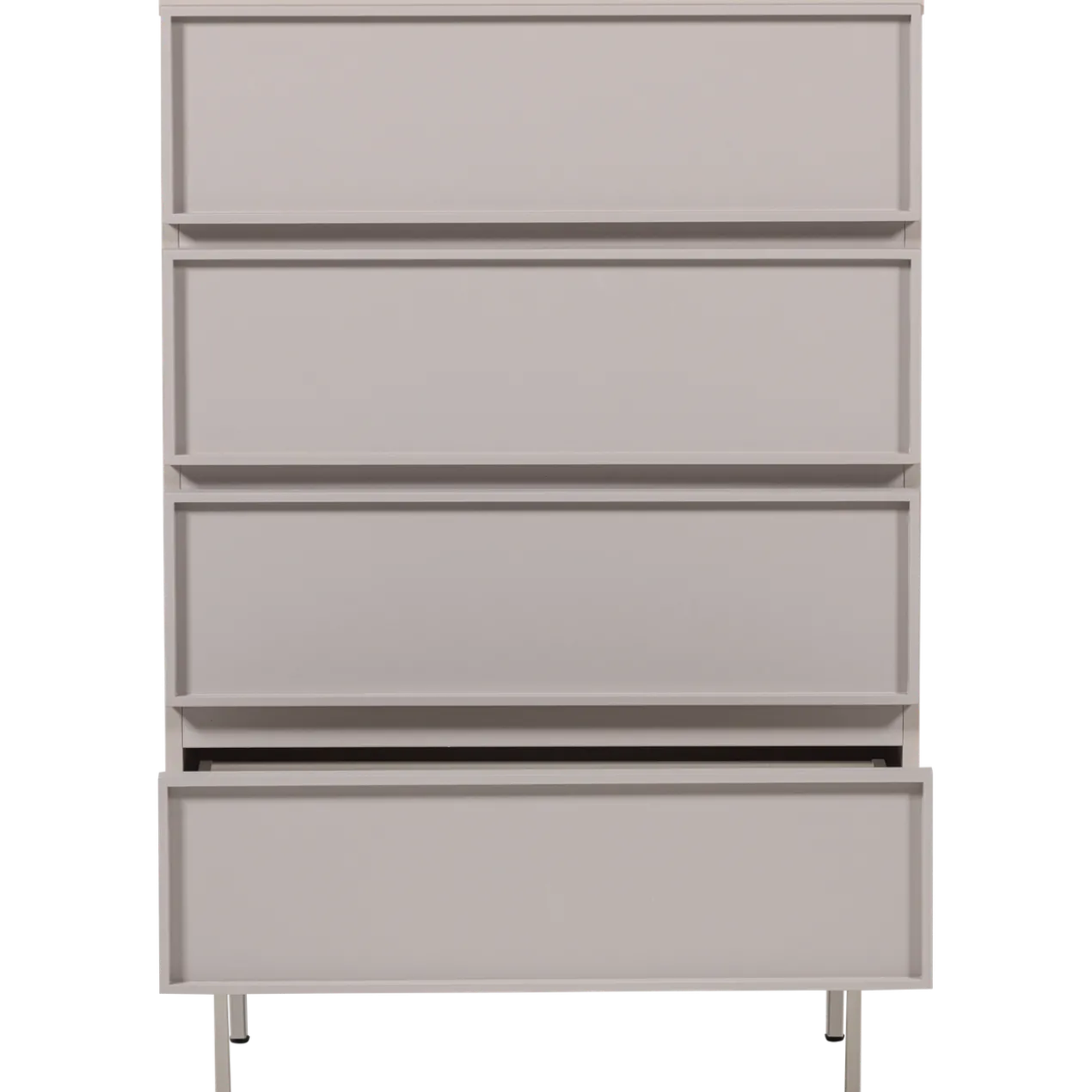 Tours ladekast 4 lades melamine/mdf zand
