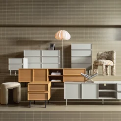 Tours tv meubel 180 cm melamine/mdf zand