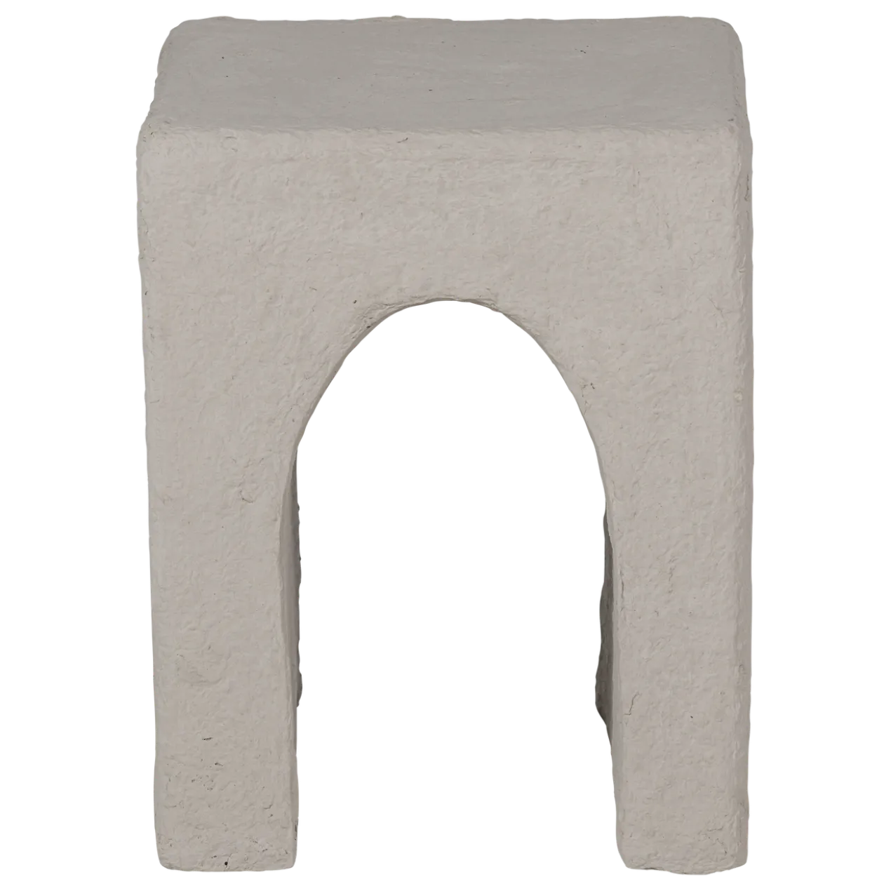 Tovi bijzettafel papier mache grijs