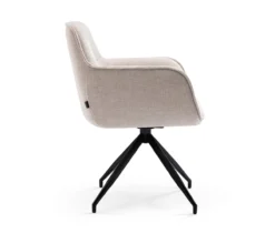 Tracy 1 draaistoel stof beige