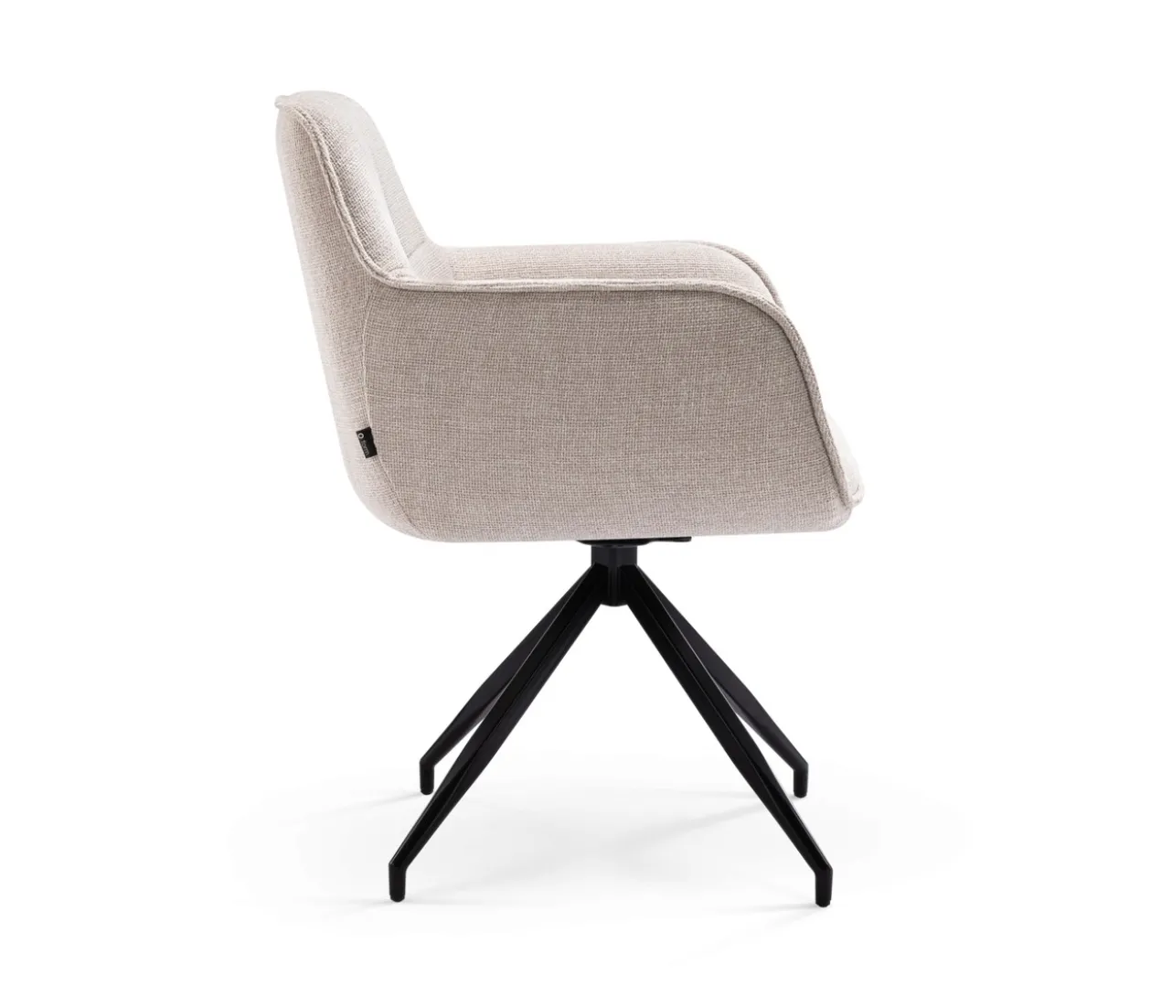 Tracy 1 draaistoel stof beige