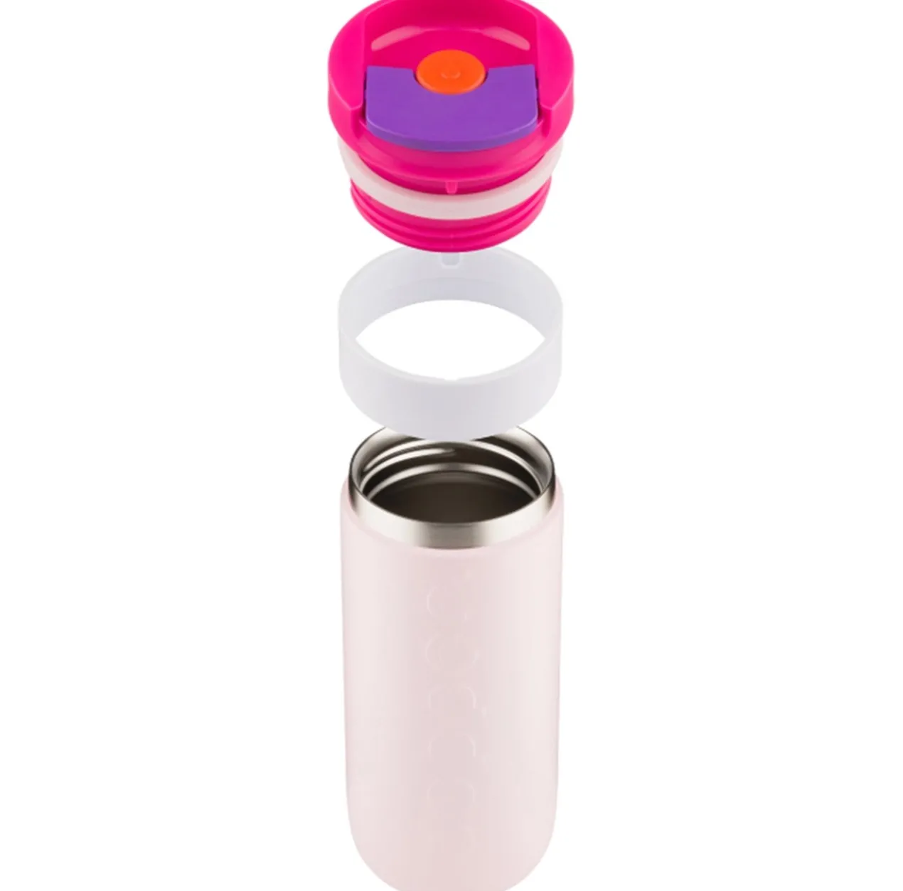 Travelmug Dopper 400 ml berry pink