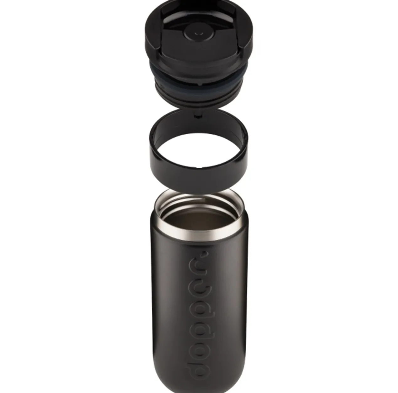 Travelmug Dopper 400 ml blazing black