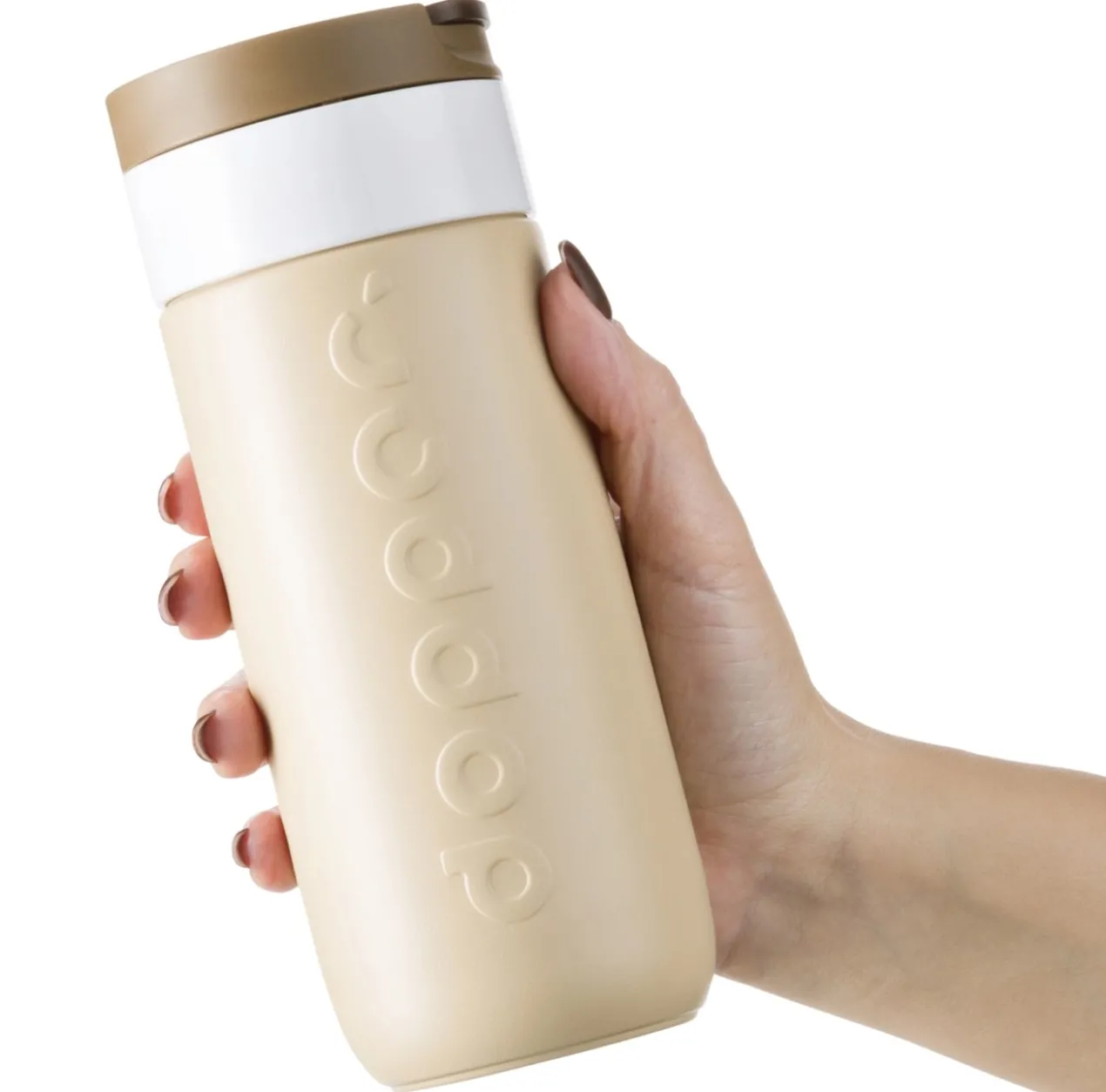 Travelmug Dopper 400 ml earthy brown
