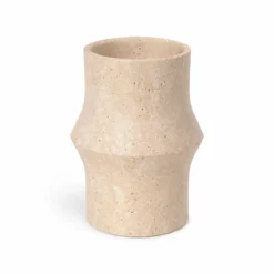 Travertine design vaas