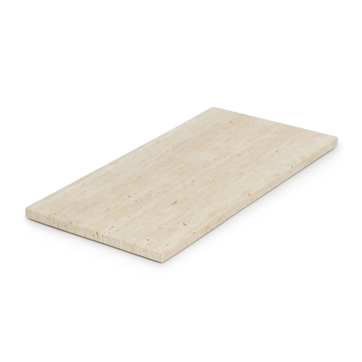 Travertine dienblad M 15x30cm