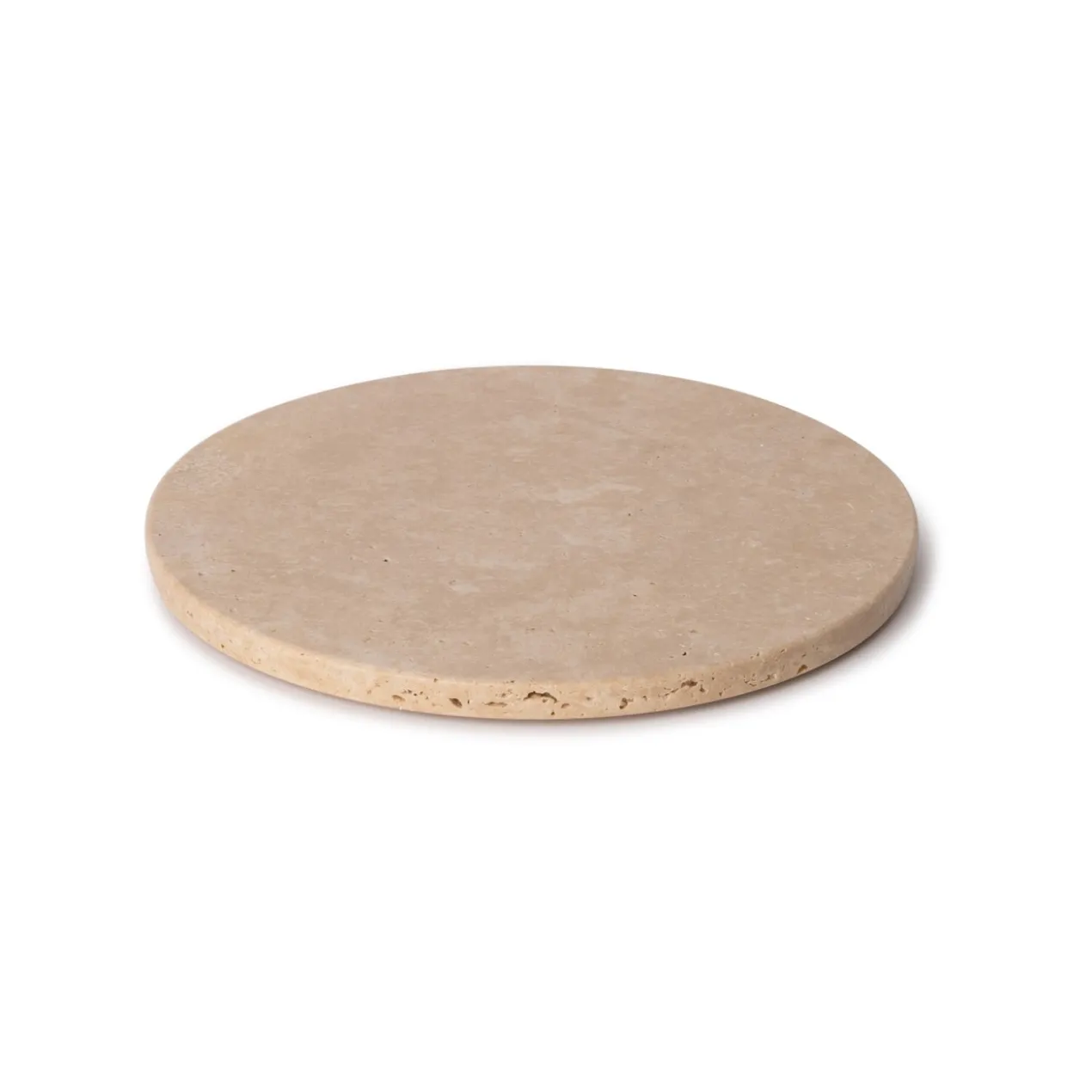 Travertine dienblad rond Ø20cm