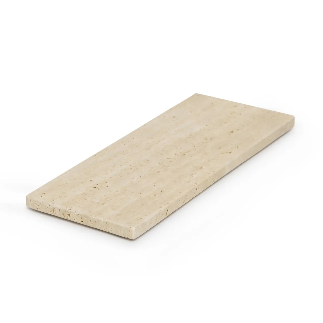 Travertine dienblad S 10x25cm