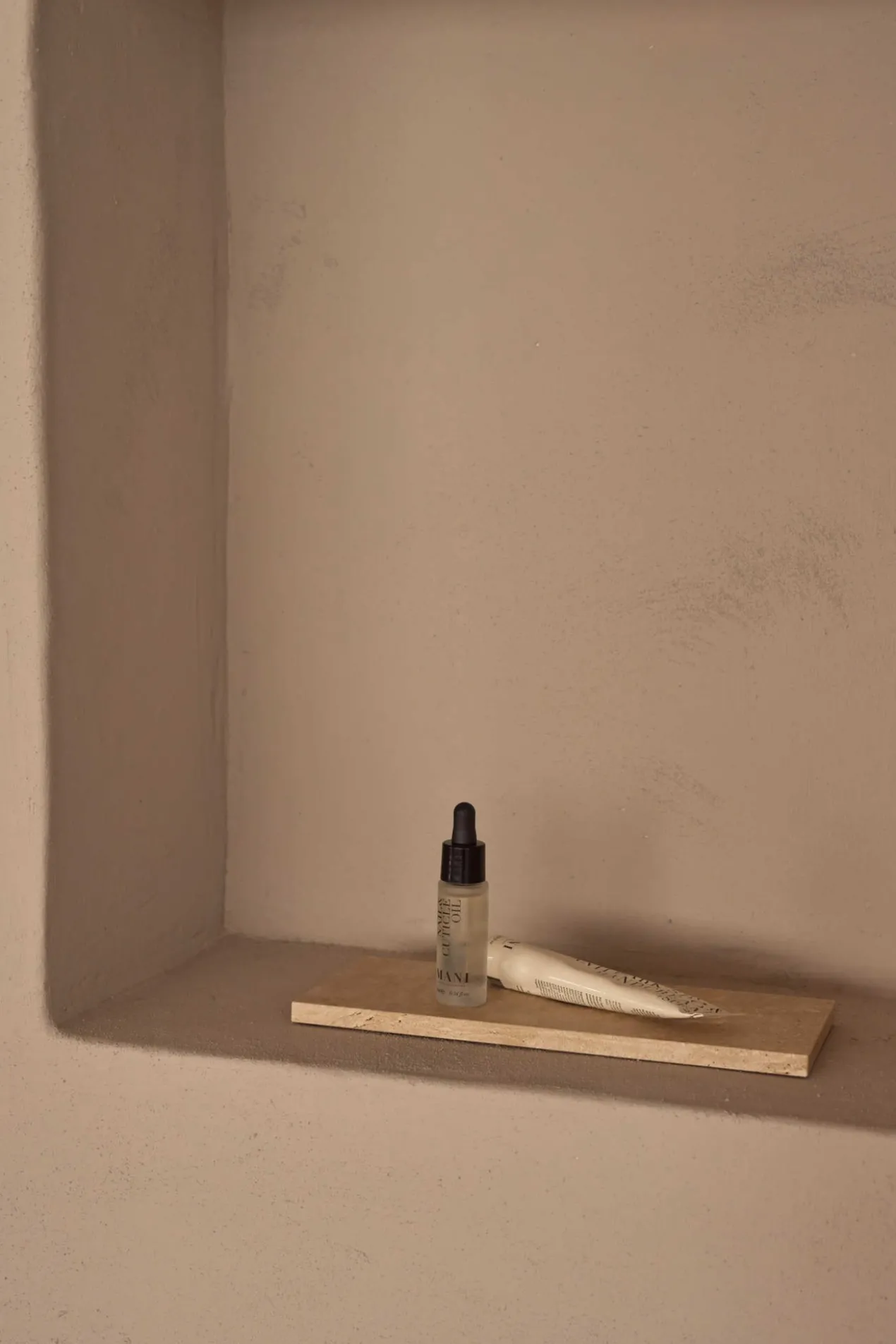 Travertine dienblad S 10x25cm
