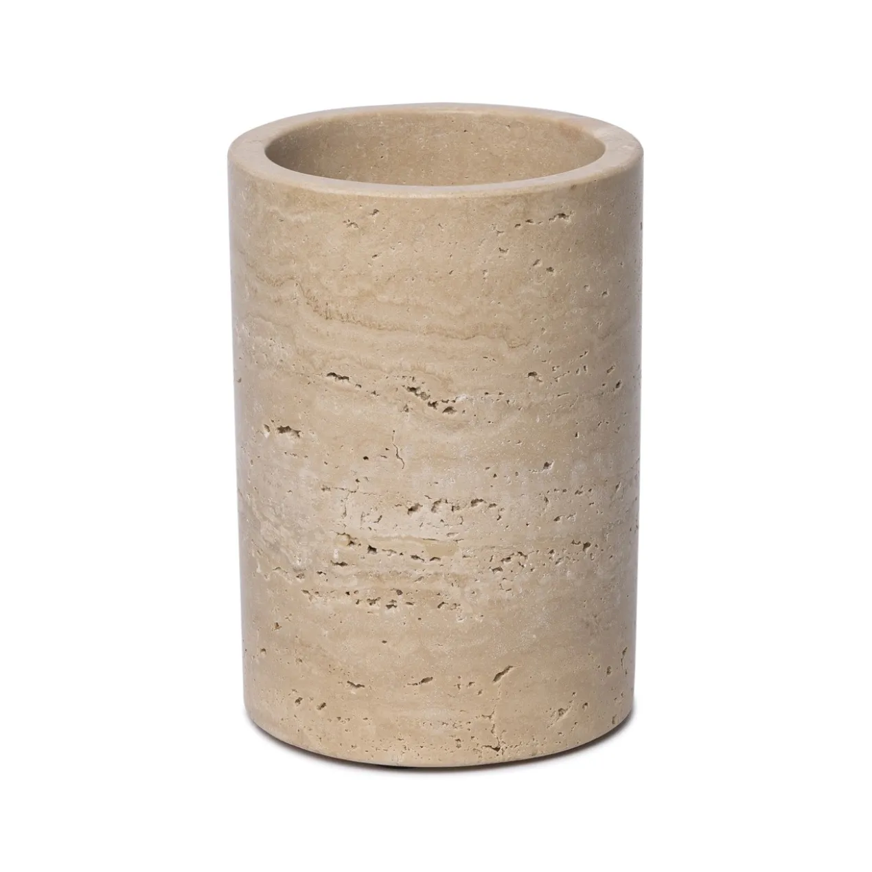 Travertine vaas/wijnkoeler