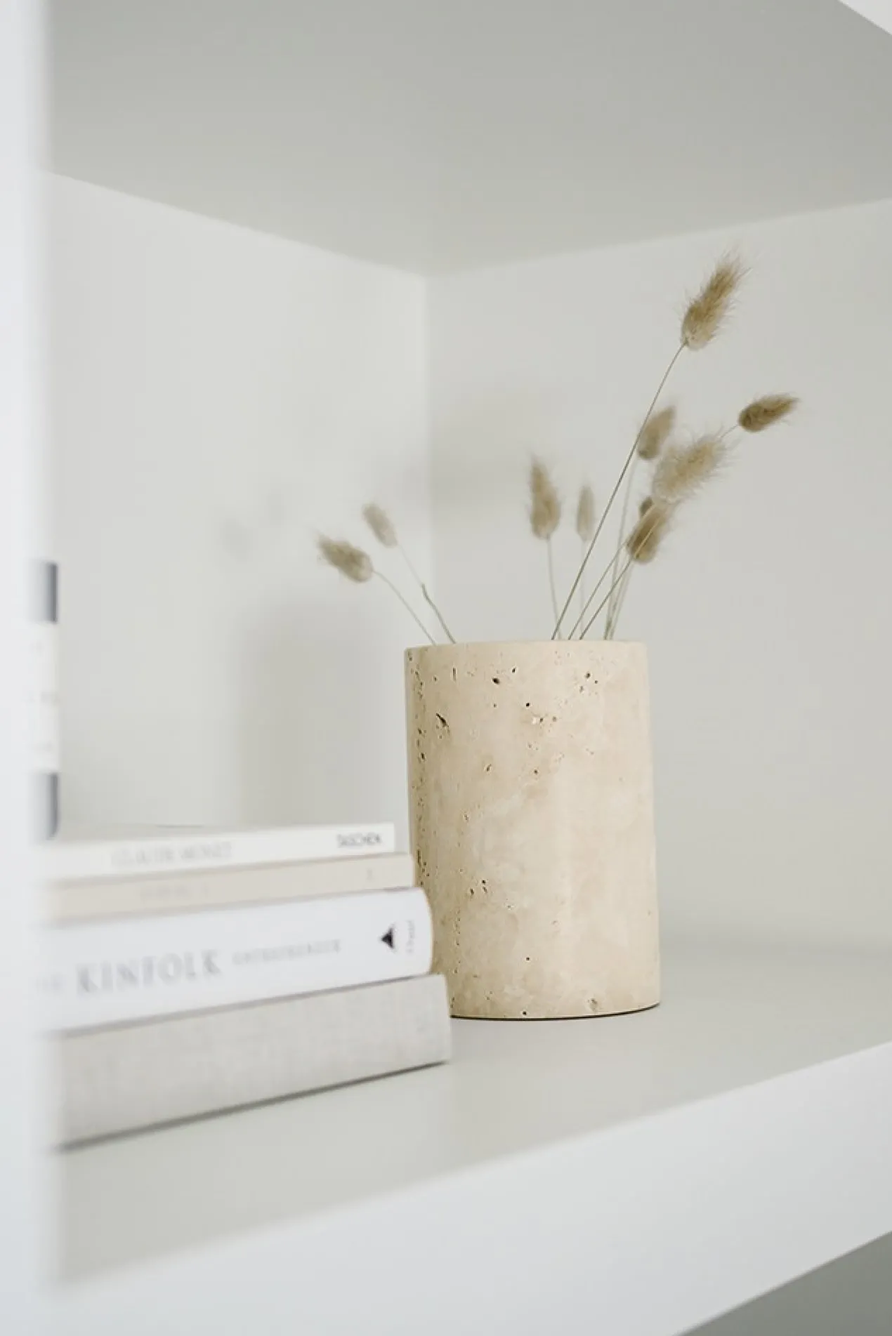 Travertine vaas/wijnkoeler