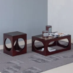 Trax salontafel acaciahout bruin