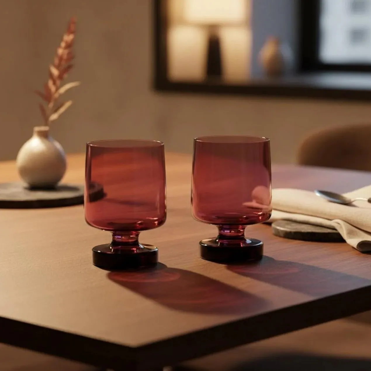 Tritan Glas Aegean Tritan cherry - set van 2