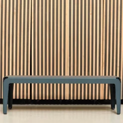 Tuinbank Bended Bench 140 pale green