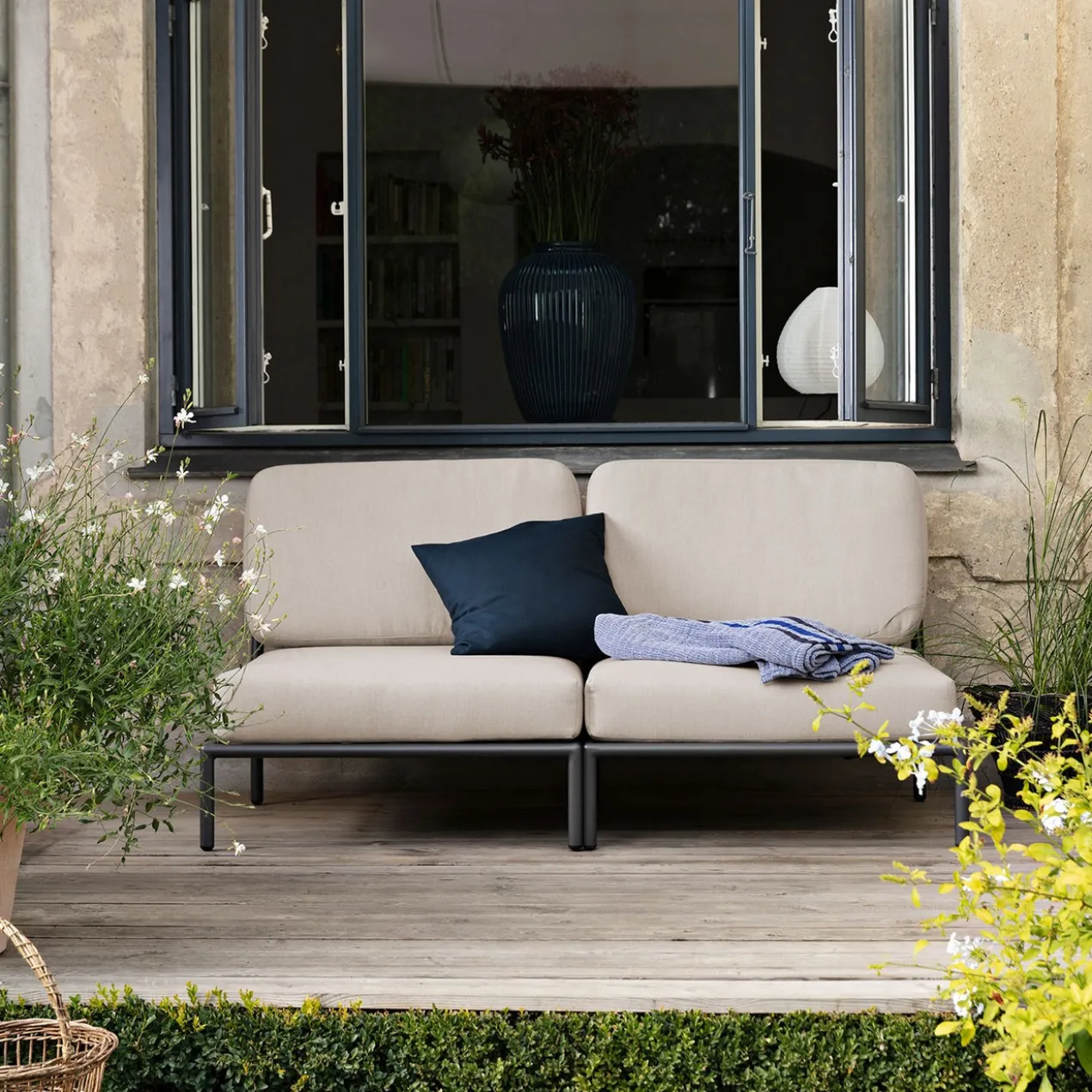 Tuinbank Level sofa ash