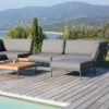 Tuinbank Level sofa dark grey